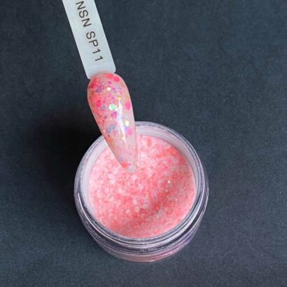 błyszczace paznokcie PUDER SPARKLE KOLOR NSN 14G 28G NSN sp11