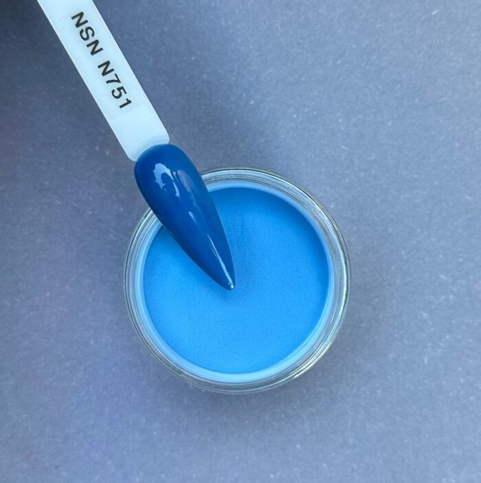 nicole puder kolor nsn N751 28g 14g nails paznokcie paznokcie tytanowe manicure tytanowy