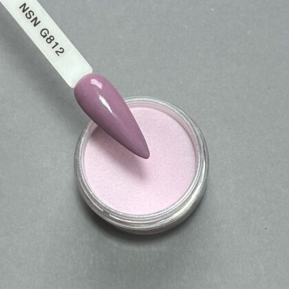 nicole puder kolor nsn G812 28g 14g paznokcie, paznokcie tytanowe, manicure tytanowy, nails, dipping, transparentny