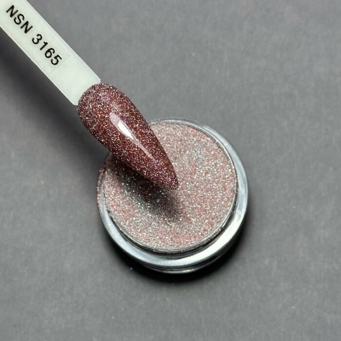 nicole puder kolor nsn 3165 28g 14g nails paznokcie manicure tytanowy paznokcie tytanowe