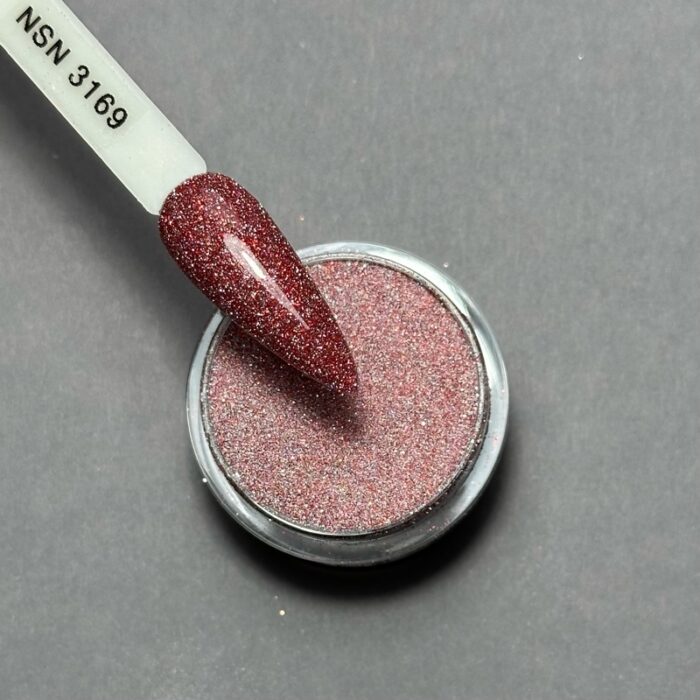 nicole puder kolor nsn 3169 28g 14g nails paznokcie manicure tytanowy paznokcie tytanowe