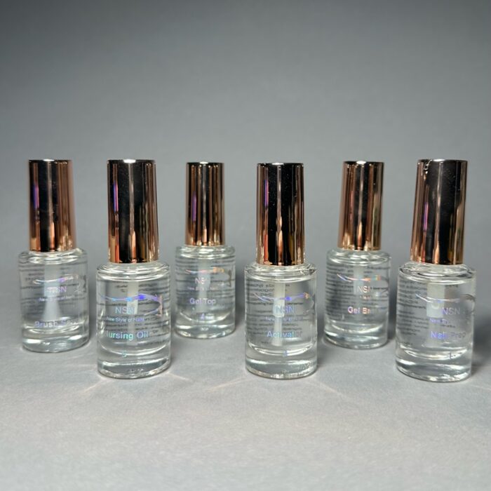 Płyny 6 x 15ml manicure tytanowy Płyny 6 x 15ml manicure tytanowy