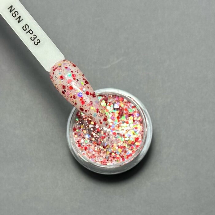 nicole puder kolor nsn sp33 28g 14g nails paznokcie manicure tytanowy paznokcie tytanowe