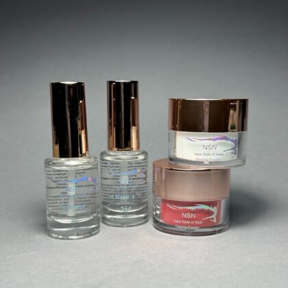 nicole Zestaw Startowy MANICURE TYTANOWY 2+2 nails paznokcie manicure tytanowy paznokcie tytanowe