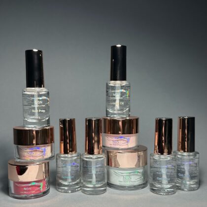 nicole Zestaw Startowy MANICURE TYTANOWY 6+1+3 nails paznokcie manicure tytanowy paznokcie tytanowe