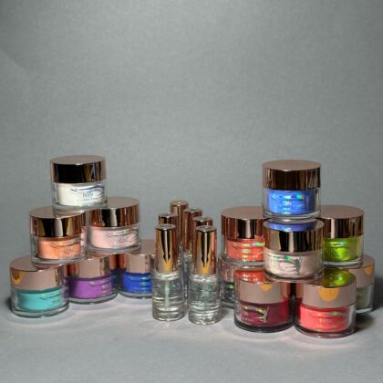 nicole Zestaw Profi Manicure Tytanowy 6+15+4 nails paznokcie manicure tytanowy paznokcie tytanowe