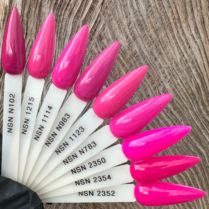 nicole PUDER KOLOR NSN 14G 28G n102 1215 1114 n983 1123 n783 2350 2354 2352 nails paznokcie manicure tytanowy paznokcie tytanowe