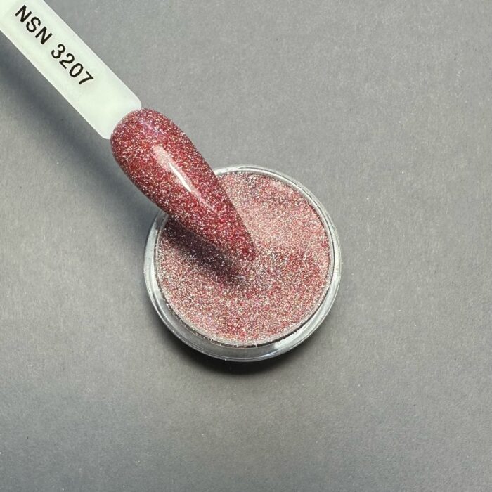 nicole puder kolor nsn 3207 28g 14g nails paznokcie manicure tytanowy paznokcie tytanowe