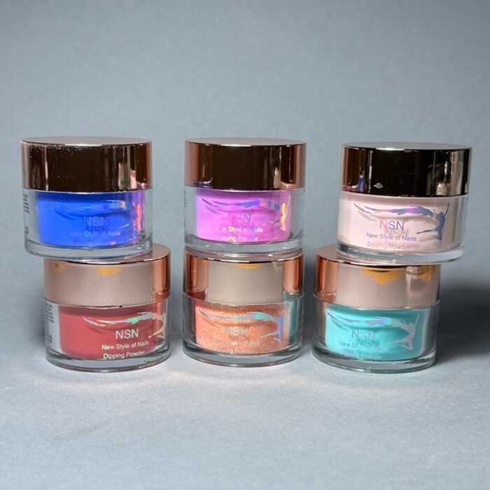 Pudry 6 x 28g Manicure Tytanowy nails paznokcie manicure tytanowy paznokcie tytanowe