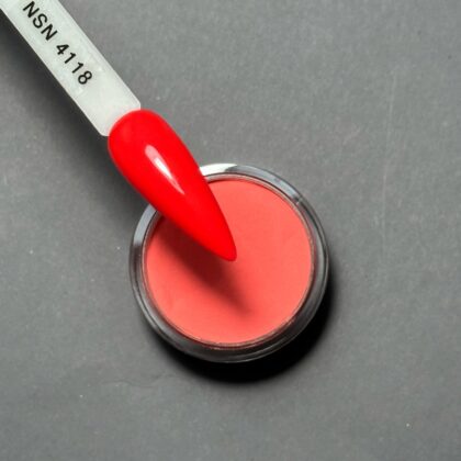 nicole puder kolor NSN 4118 28g 14g nails paznokcie manicure tytanowy paznokcie tytanowe