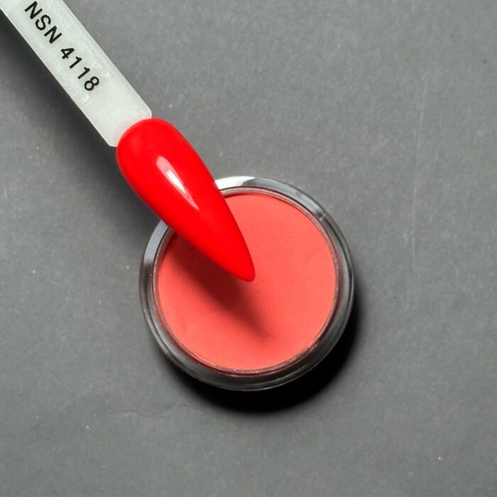 nicole puder kolor NSN 4118 28g 14g nails paznokcie manicure tytanowy paznokcie tytanowe