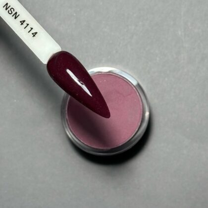 nicole puder kolor NSN 4114 28g 14g nails paznokcie manicure tytanowy paznokcie tytanowe