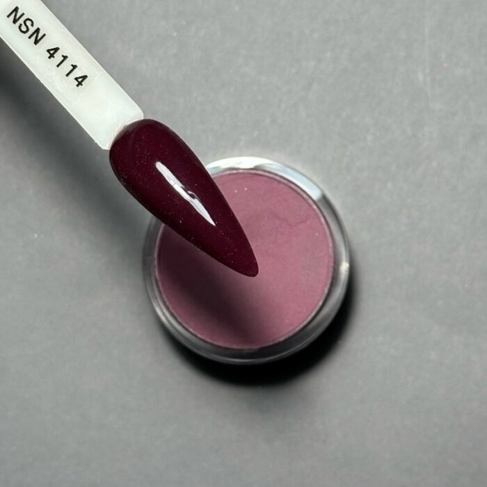 nicole puder kolor NSN 4114 28g 14g nails paznokcie manicure tytanowy paznokcie tytanowe