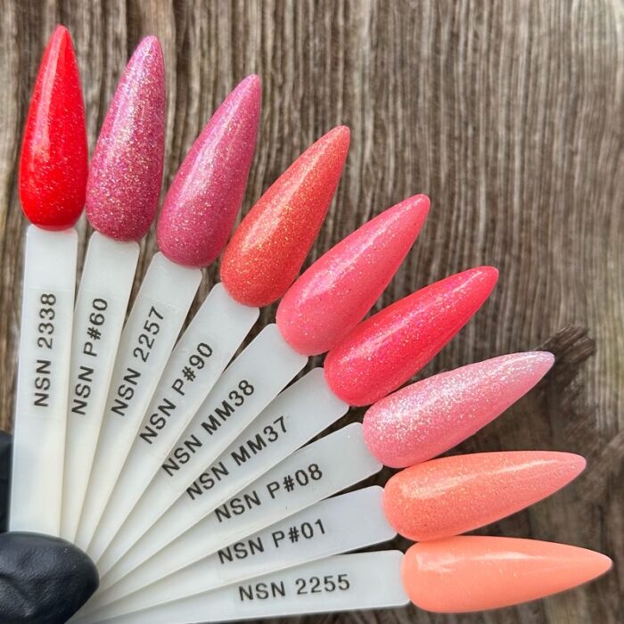 nicole puder kolor NSN 2338 P#60 2257 P#90 MM38 MM37 P#08 P#01 2255 28g 14g nails paznokcie manicure tytanowy paznokcie tytanowe
