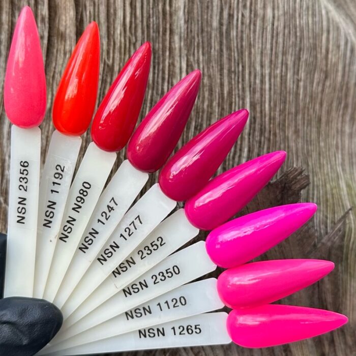 nicole puder kolor NSN 2356 1192 N980 1247 1277 2352 2350 1120 1265 28g 14g nails paznokcie manicure tytanowy paznokcie tytanowe