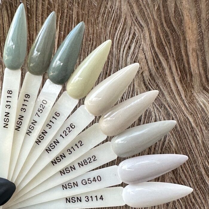 nicole puder kolor NSN 3118 3119 7520 3116 1226 3112 N822 G540 3114 28g 14g nails paznokcie manicure tytanowy paznokcie tytanowe