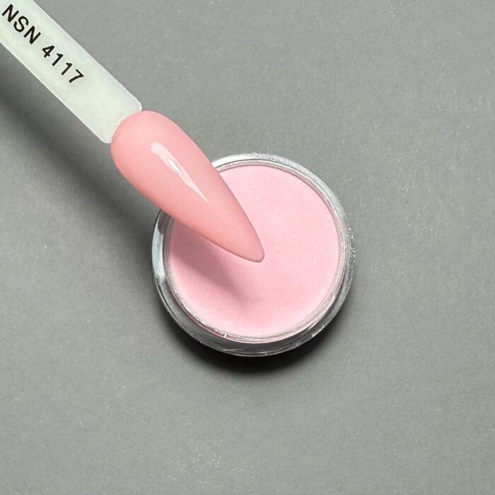 nicole puder kolor NSN 4117 28g 14g nails paznokcie manicure tytanowy paznokcie tytanowe