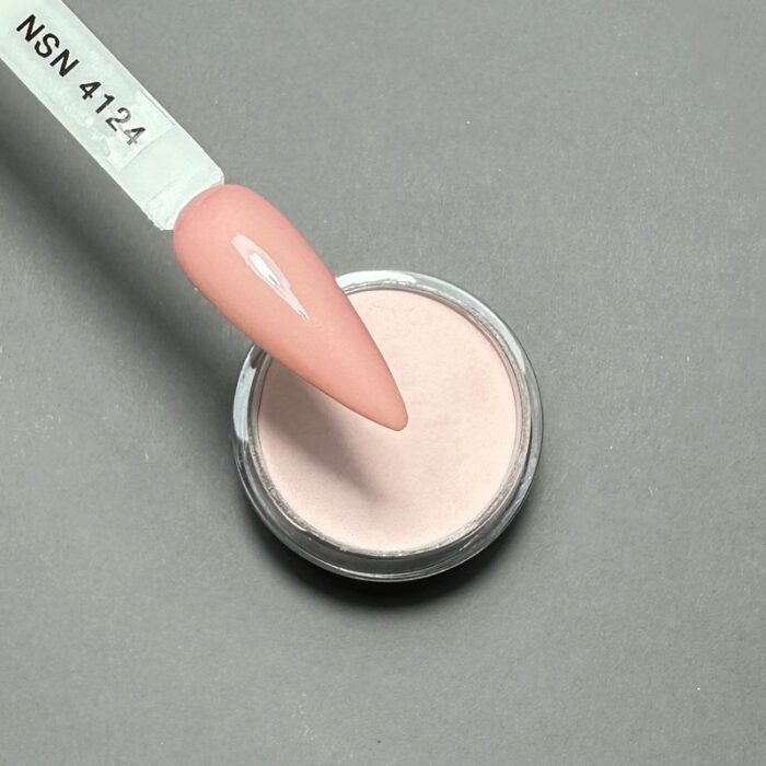 nicole puder kolor NSN 4124 28g 14g nails paznokcie manicure tytanowy paznokcie tytanowe