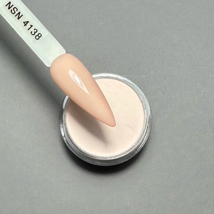 nicole puder kolor NSN 4138 28g 14g nails paznokcie manicure tytanowy paznokcie tytanowe