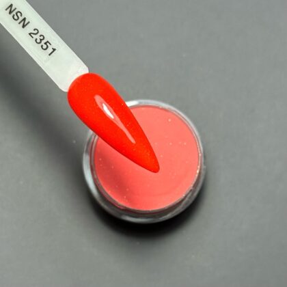 nicole puder kolor NSN 2351 28g 14g nails paznokcie manicure tytanowy paznokcie tytanowe