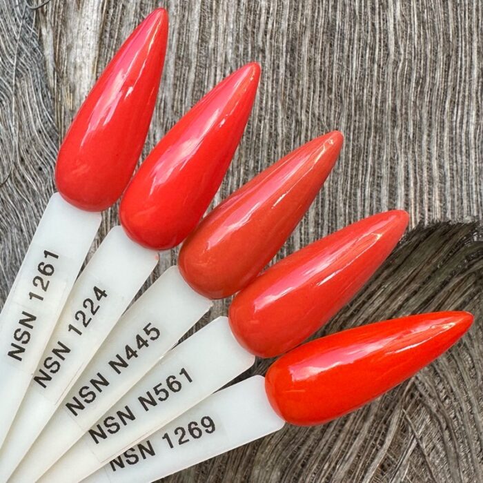 nicole PUDER KOLOR NSN 14G 28G 1261 1224 N445 N561 1269 nails paznokcie manicure tytanowy paznokcie tytanowe