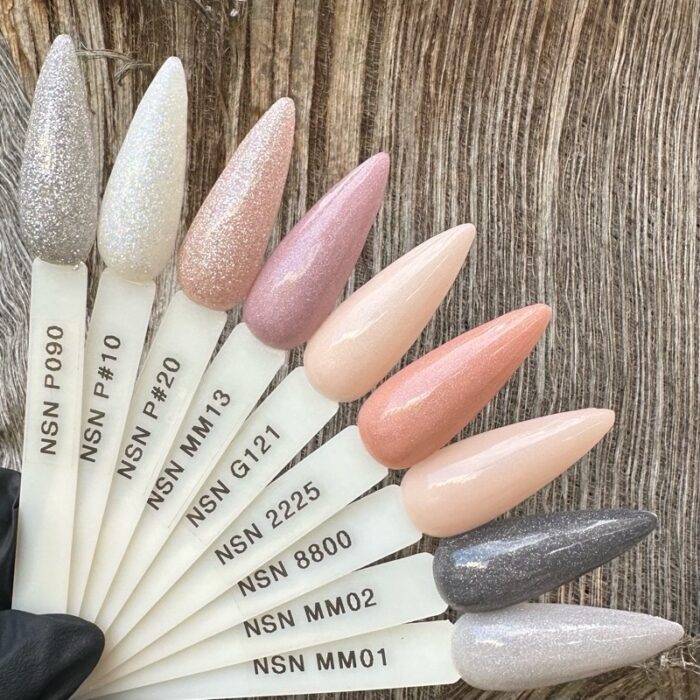 nicole puder kolor NSN P090 P#10 P#20 MM13 G121 2225 8800 MM02 MM01 28g 14g nails paznokcie manicure tytanowy paznokcie tytanowe
