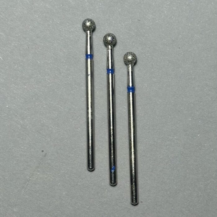 nicole FREZ DO WYGŁADZANIA SKÓREK KULKA nails paznokcie manicure tytanowy paznokcie tytanowe