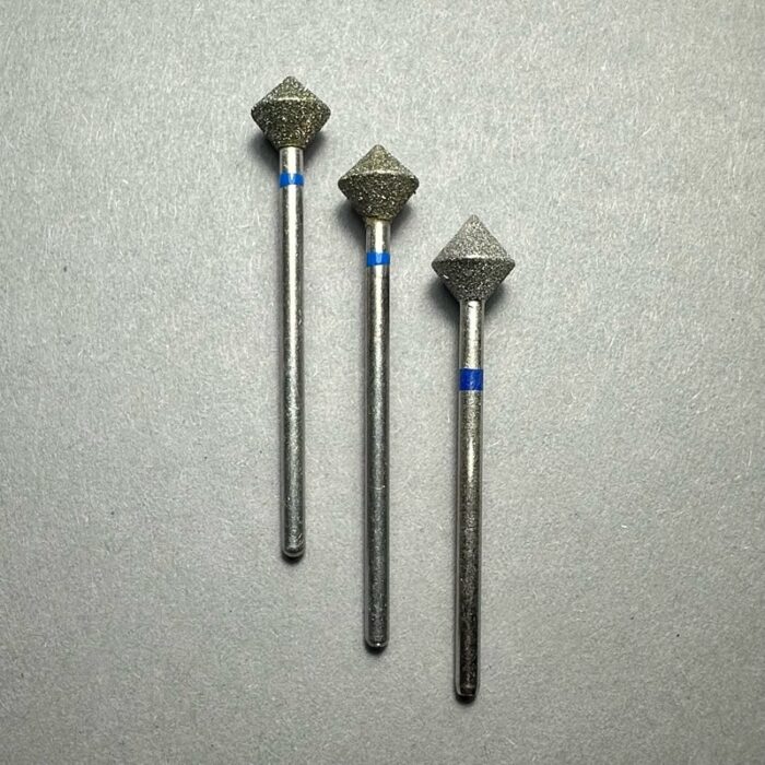 nicole FREZ Frez z Nasypem Diamentowym nails paznokcie manicure tytanowy paznokcie tytanowe