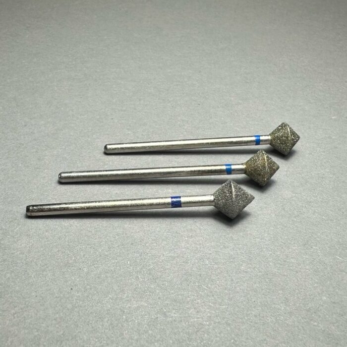 nicole FREZ Frez z Nasypem Diamentowym nails paznokcie manicure tytanowy paznokcie tytanowe