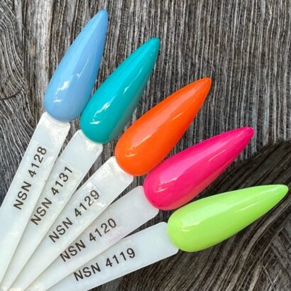 nicole PUDER KOLOR NSN 14G 28G 4128 4131 4129 4120 4119 nails paznokcie manicure tytanowy paznokcie tytanowe