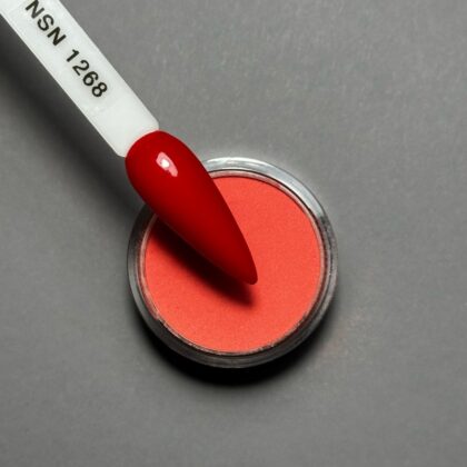 nicole puder kolor NSN 1268 28g 14g nails paznokcie manicure tytanowy paznokcie tytanowe