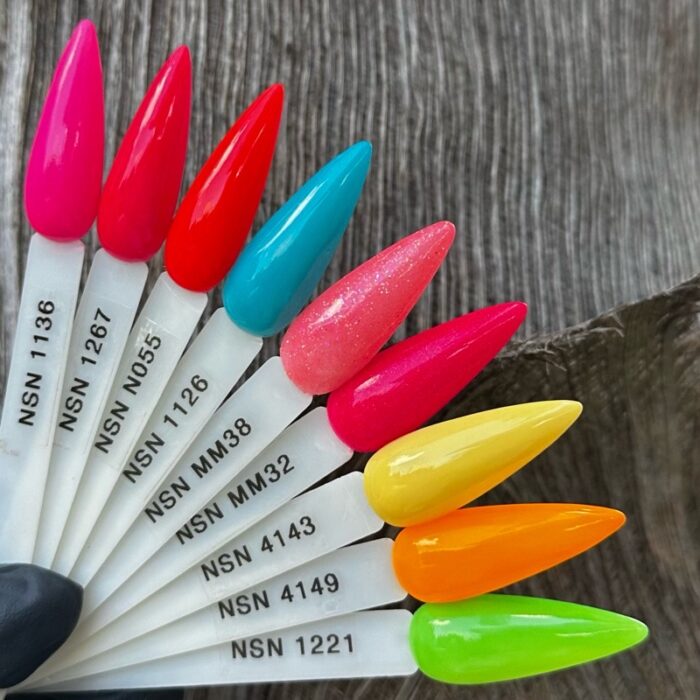 nicole puder kolor NSN 1136 1267 N055 1126 MM38 MM32 4143 4149 1221 28g 14g nails paznokcie manicure tytanowy paznokcie tytanowe