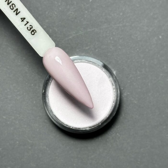 nicole puder kolor NSN 4136 28g 14g nails paznokcie manicure tytanowy paznokcie tytanowe