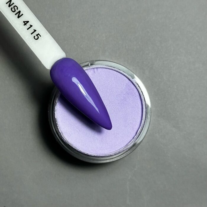 nicole puder kolor NSN 4115 28g 14g nails paznokcie manicure tytanowy paznokcie tytanowe