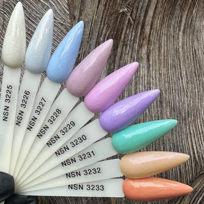 nicole PUDER KOLOR NSN 14G 28G 3225 3226 3227 3228 3229 3230 3231 3232 3233 nails paznokcie manicure tytanowy paznokcie tytanowe